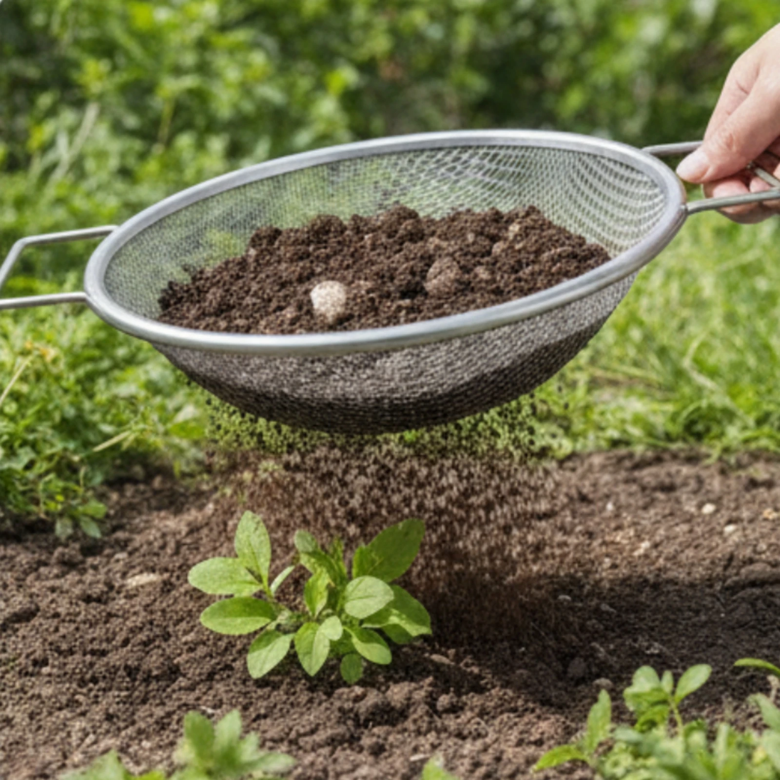 3 Pieces Soil Sieve with Handl - đánh giá và giá Garden Sieve Soil