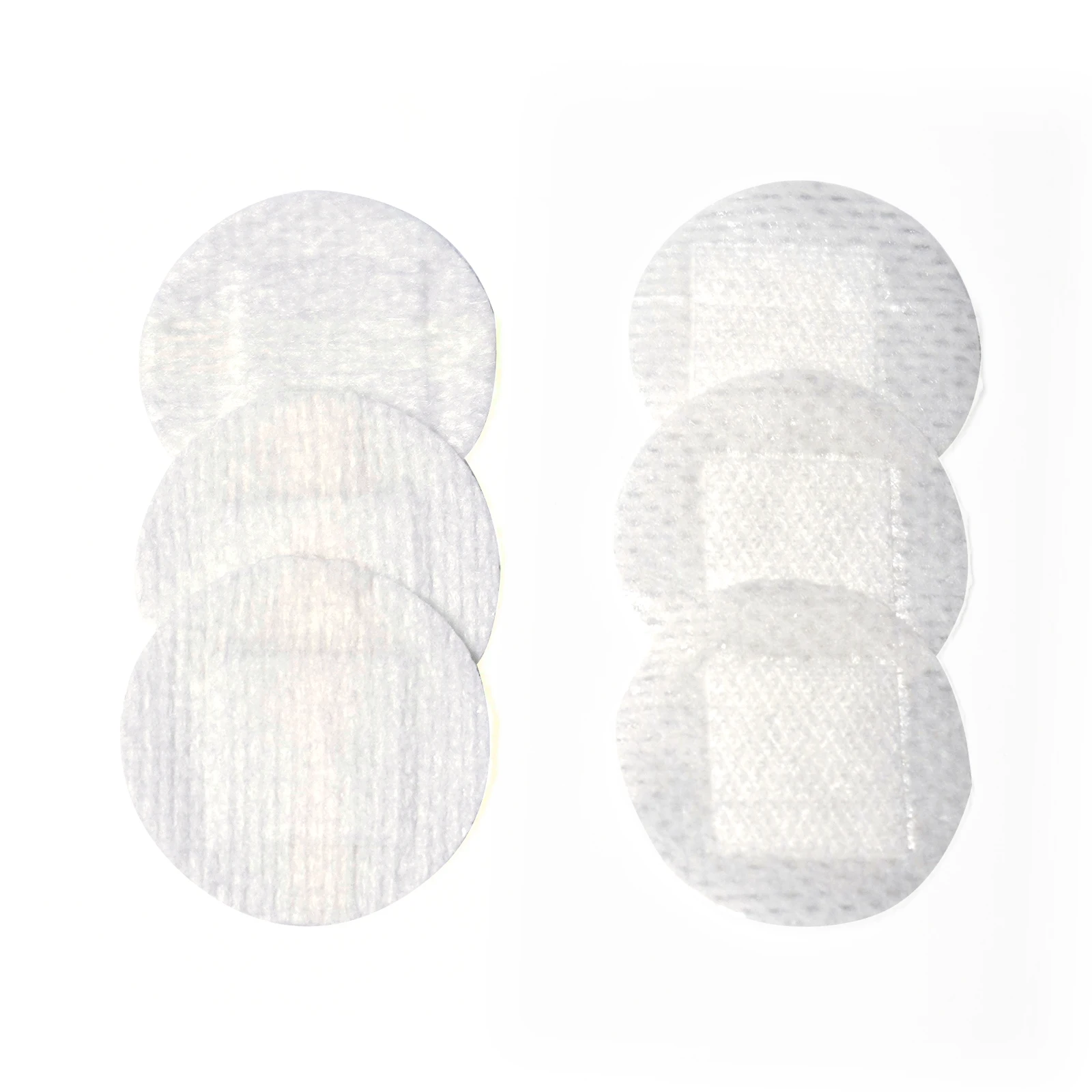 100pcs Spunlace Nonwoven Round Shape White Band Aid Wound Plasters Vaccination Hemostasis Patch Adhesive Bandages Strips Patch