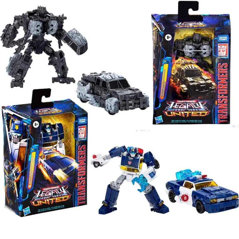 Hasbro Original transformateurs Anime Figure héritage United Bumblebee vent lame figurine jouets pour garçons filles enfants cadeau