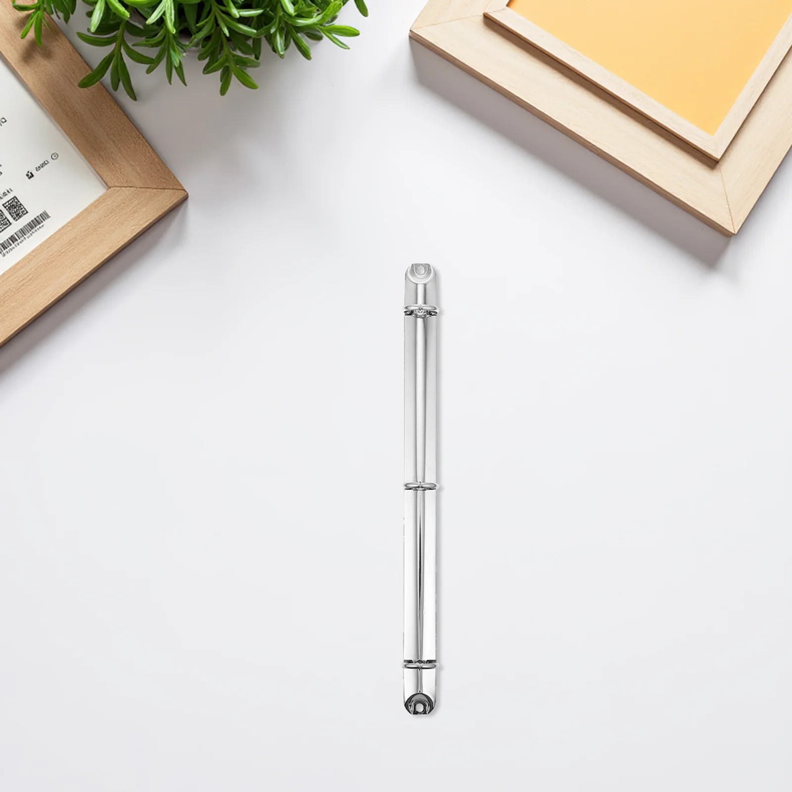 2Pcs Metal Binder Mechanisms Sturdy Iron 3 Rings Binder for A4 Loose Leaf Notebook Office School Home Organizers