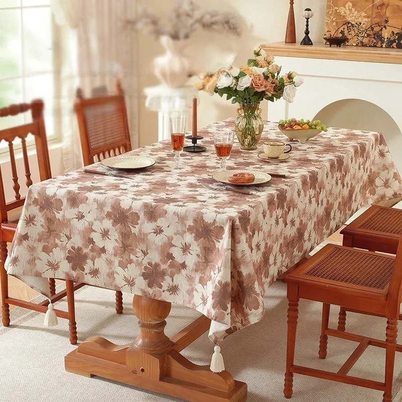 New Style Coffee Table Mat, Household Six-person Tablecloth, Rectangular Tablecloth