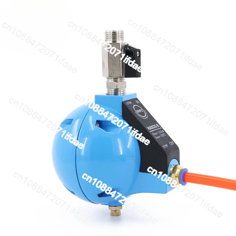 Round Ball Float Type Air Compressor Water Drain Valve 1/2 