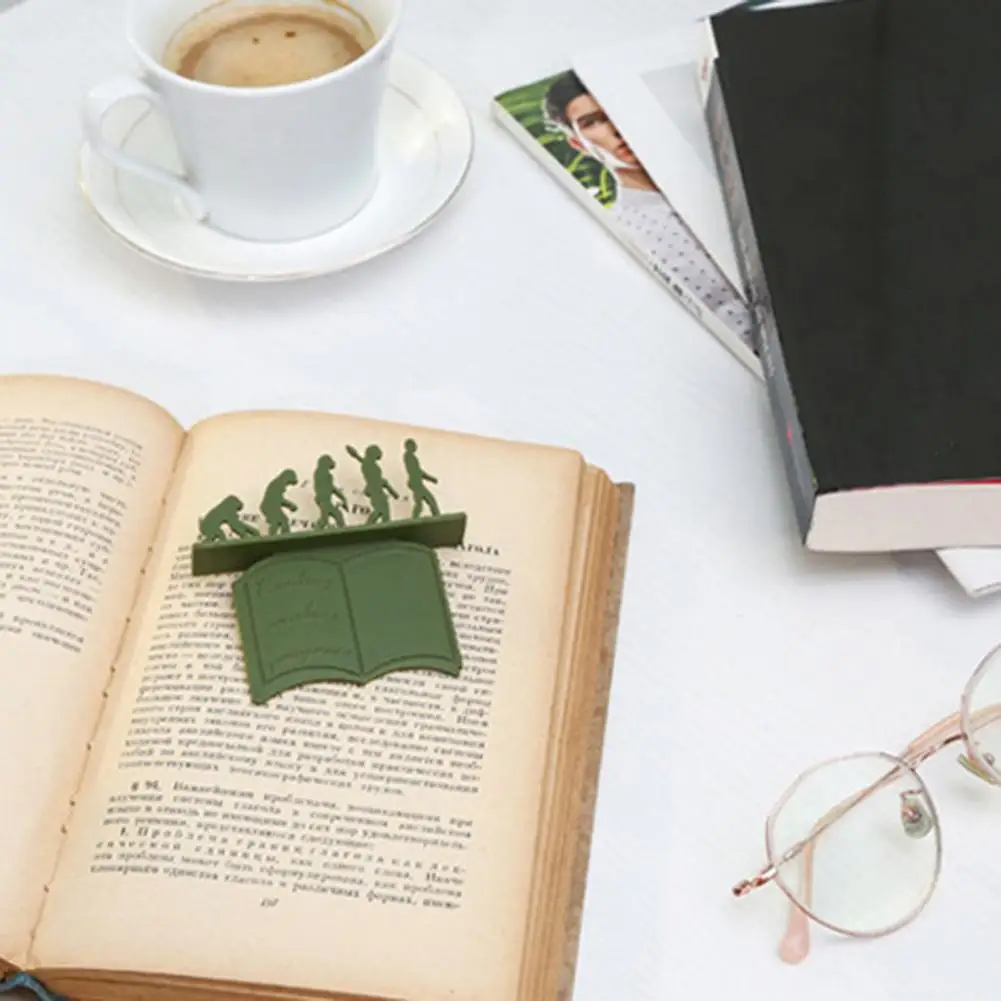 Practical Bookmark Non-fading Read Bookmark Eye-catching Ape Pattern Reading Book Bookmark  Sign
