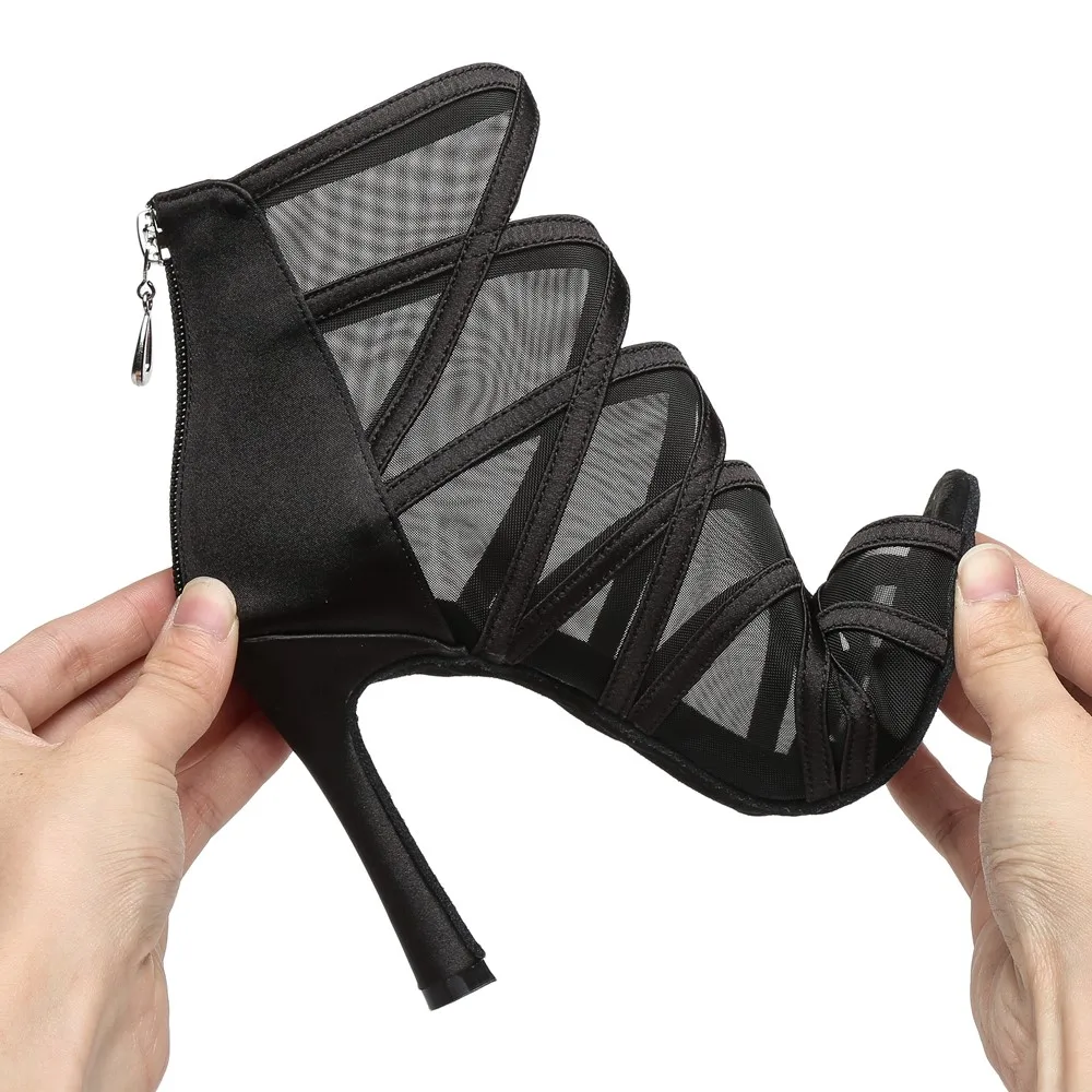 الفتيات اللاتينية أحذية الرقص النساء السالسا التانغو الحديثة قاعة الرقص أحذية السيدات لينة أسفل أحذية الرقص المهنية الساخن بيع #5