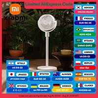​XIAOMI MIJIA Smart Standing Air Circulation Fan,Wide-angle oscillation,Powerful Airflow, 2-in-1 Table-top or Floor-Standing Fan