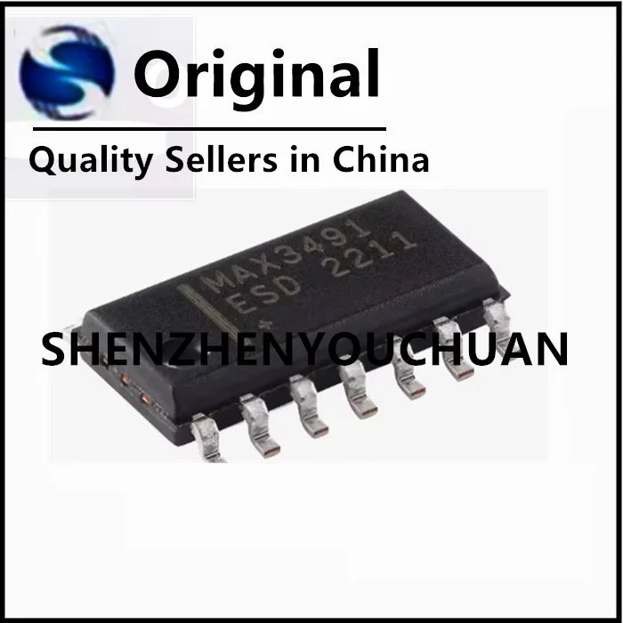 MAX3491ESD MAX3491ESD+T   SOP-14 RS-485/RS-422   IC Chipset New Original