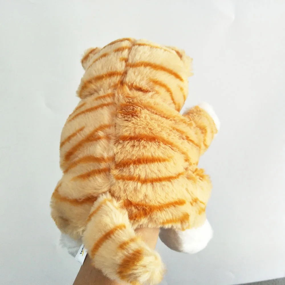คุณภาพสูงน่ารักแมวการ์ตูนหุ่นมือตุ๊กตาของเล่นสําหรับเด็ก
