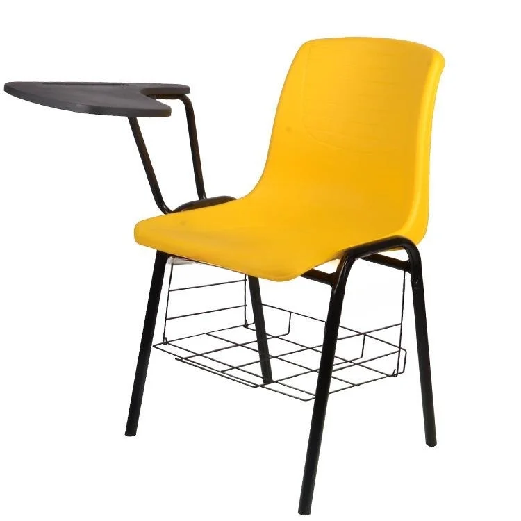 school furniture school chairs  with table With Writing Pad study chair for adults student chair for classroom