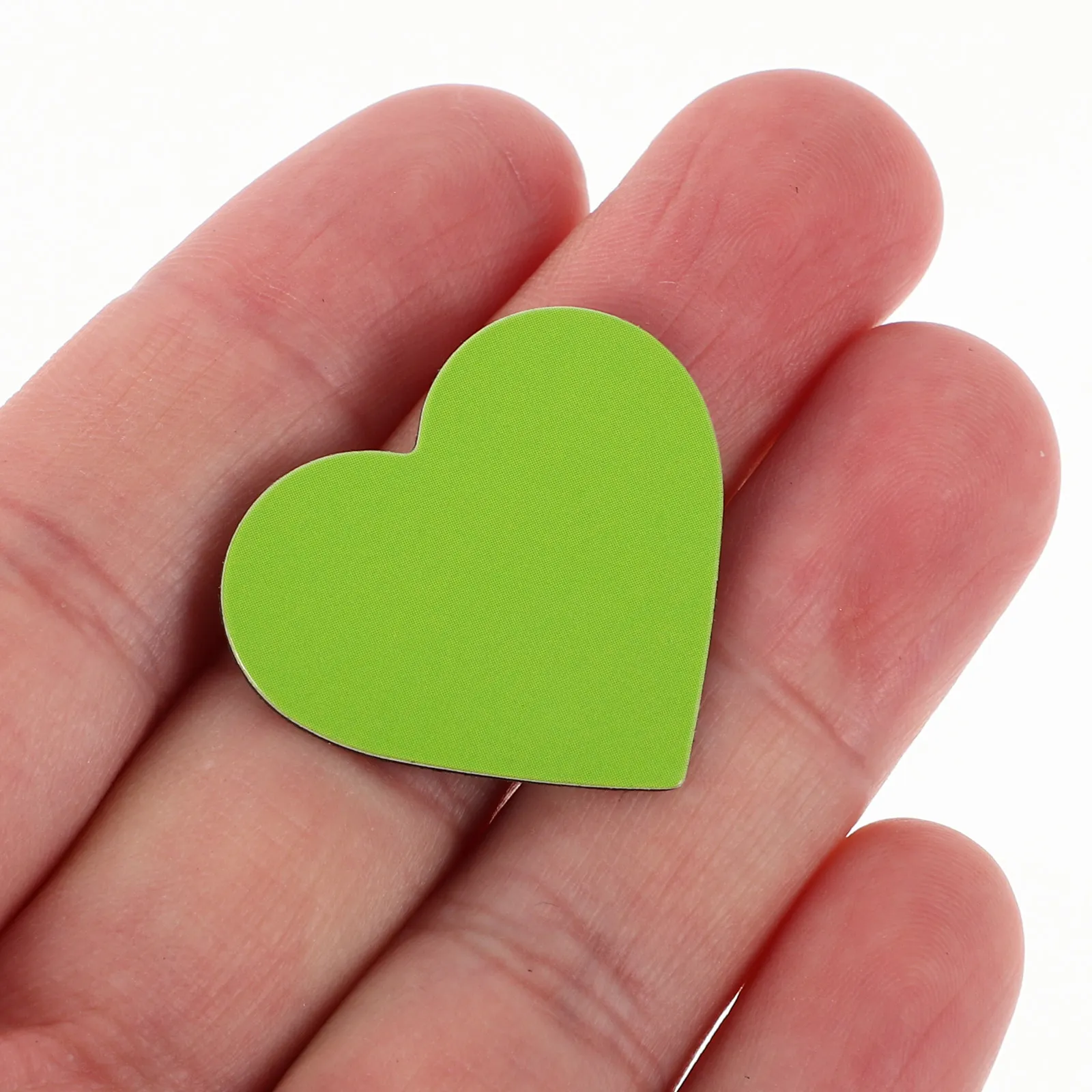 

100Pcs Heart Decorative Magnets Vibrant Flexible Fridge Stickers for Teacher Student Rewards Office Locker Whiteboard Home
