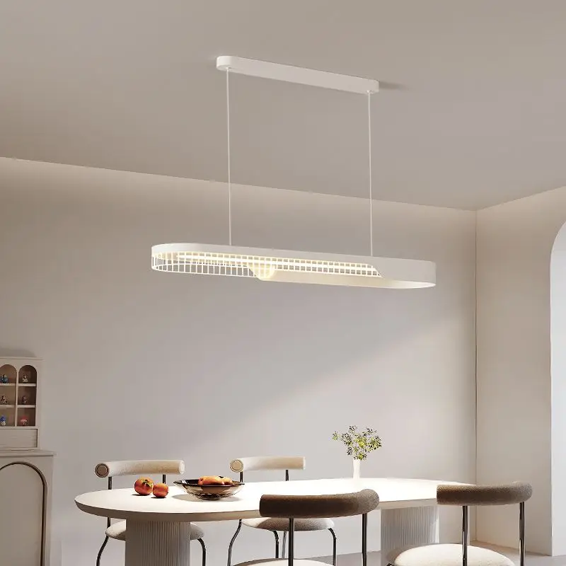 

Modern Long Strip LED Chandelier for Living Room Dining Room Food Table Kitchen Bedroom Pendant Light Home Decor Light Fixture