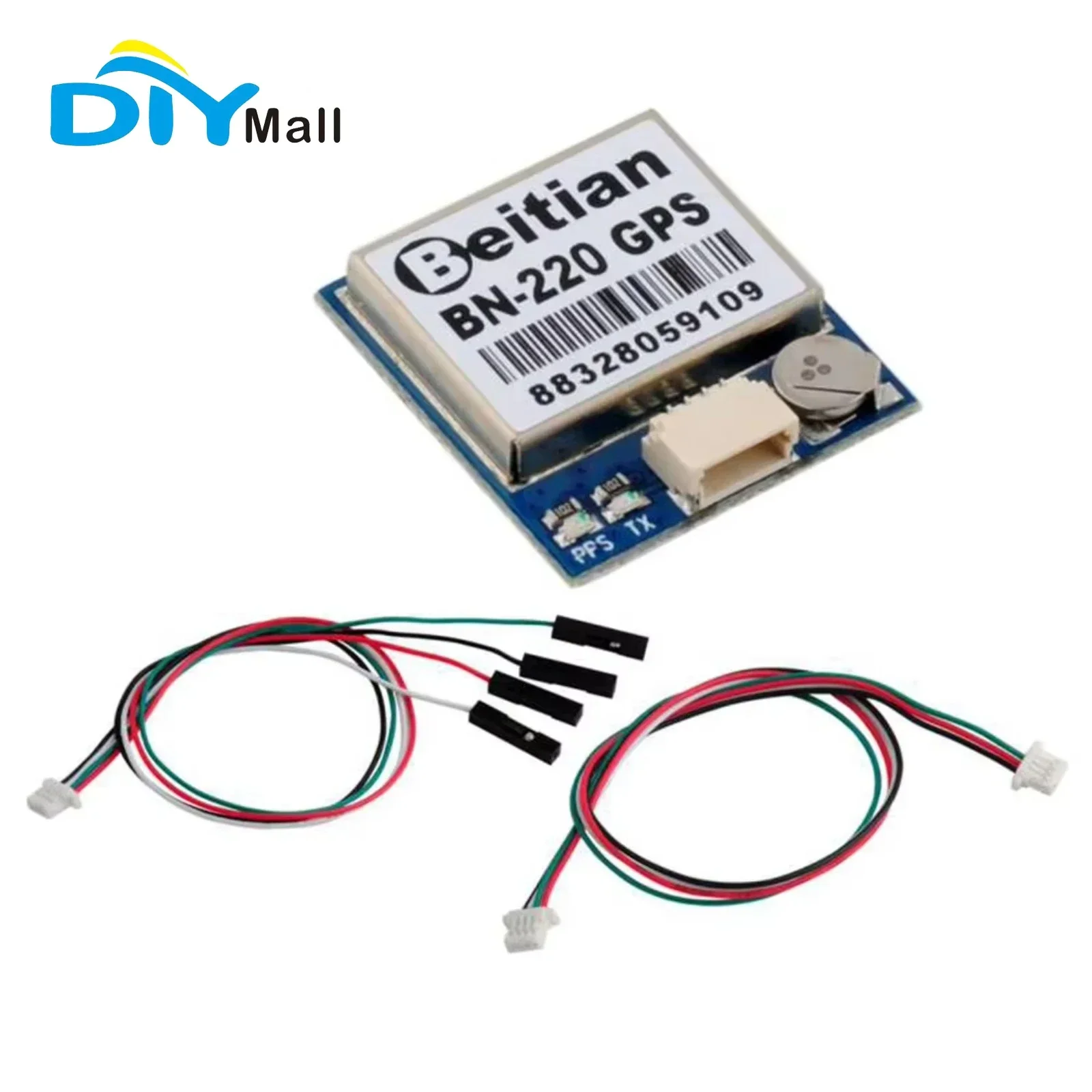 Beitian Dual GPS GLONASS Module Navigation TTL Level 9600bps with Built-in GPS Passive Antenna for RC Drone Flight Control