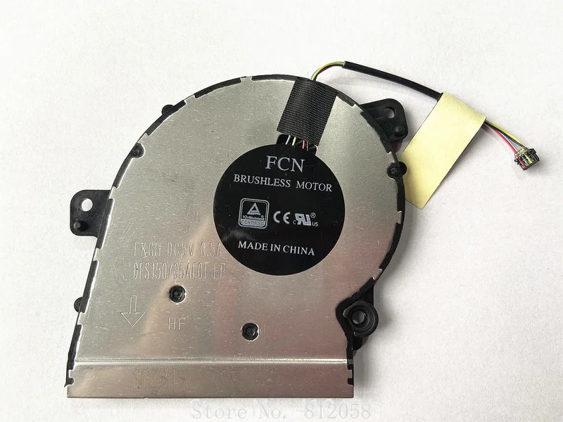 Imagem -05 - Ventilador da Cpu do Portátil Gpu para Lenovo Yoga 53014ikb 530-14arr Flex 6-14ikb Ventilador de Refrigeração Dfs150705af0t Fkgh Dfs150705br0t Fkjh Novo