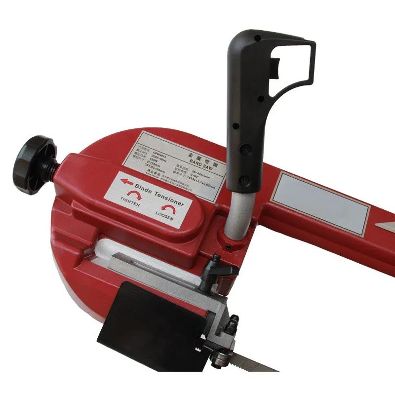 GFW4013 Metal Band Saw 5 inch portable small multi-function saw 550W stainless steel cutting saw 0-60°