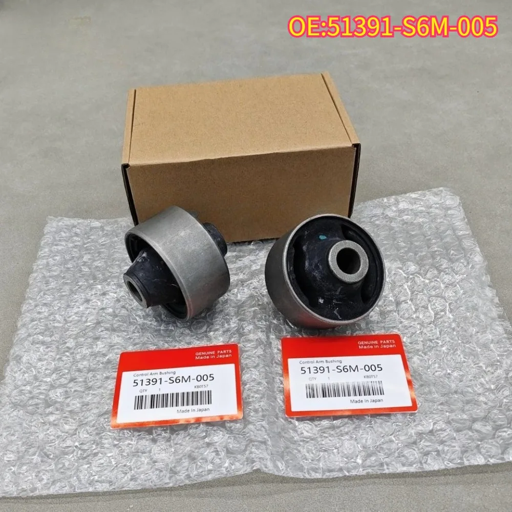 

High quality New For 2PCS 51391-S6M-005 Front lower Big Control arm Bushing Honda Civic CR-V Acura CSX GreatWall Voleex