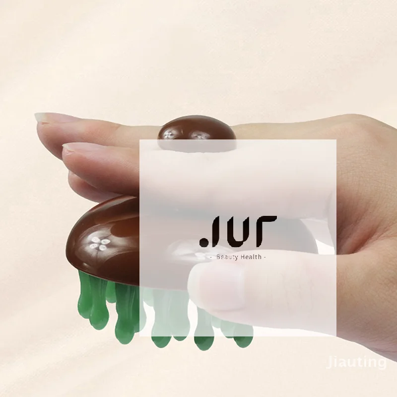 

28 Nails Head Massage Comb Circular Tooth Massage Comb Blood Circulation Multifunctional Whole Body Meridian Comb Massage Tools