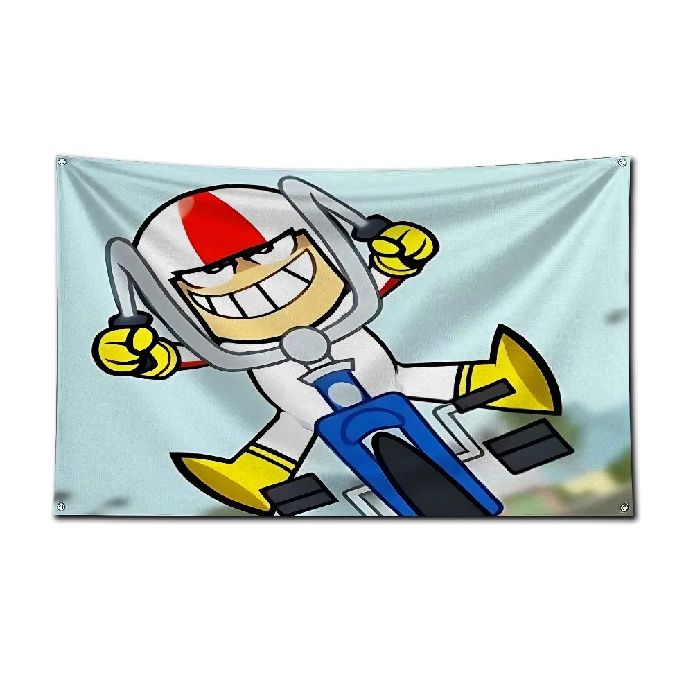 Classic Anime Flag 3X5 Ft Personalized Flags Design Your Image Funny Tapestry Poster Dorm Room, Living Room, Bedroom