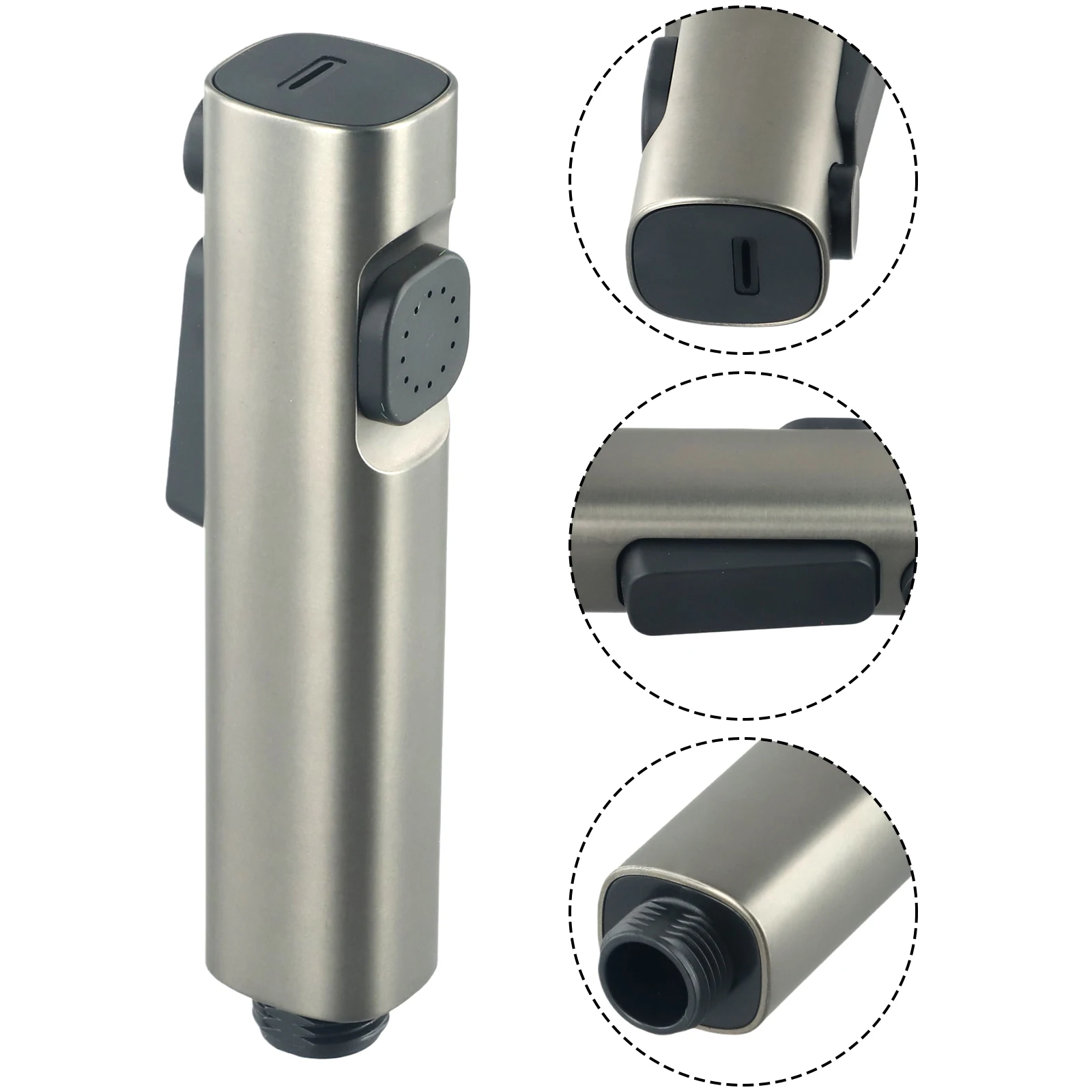 1PC Toilet Douche Bidet Head Handheld Spray For Sanitary Shattaf Shower Bathroom ABS G1/2" Faucet Bidet Water Leakage Parts