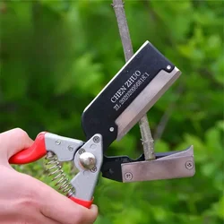 Thick Branch Grafting Machine Multifunctional Fruit Tree Seedling Grafting Shear Knife Aluminum Alloy Bud Splicing Knife Grafter