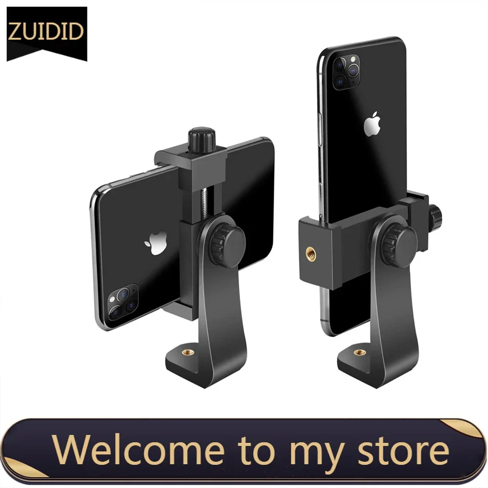 Universal Bracket Phone Holder Tripod Stand for iphone 13 Xiaomi Mount Tablet Clip SmartphoneTripod Hot Shoe Shooting Adapter