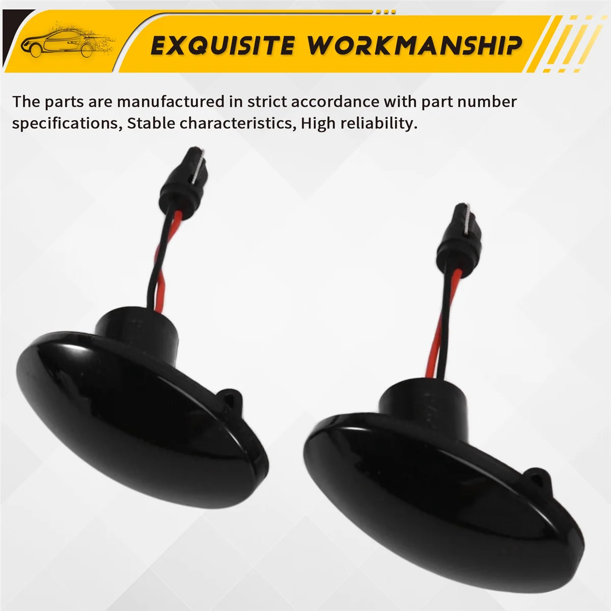 NEW_Car LED الجانب ماركر ضوء بدوره مصباح إشارة لأوبل فوكسهول كومبو C