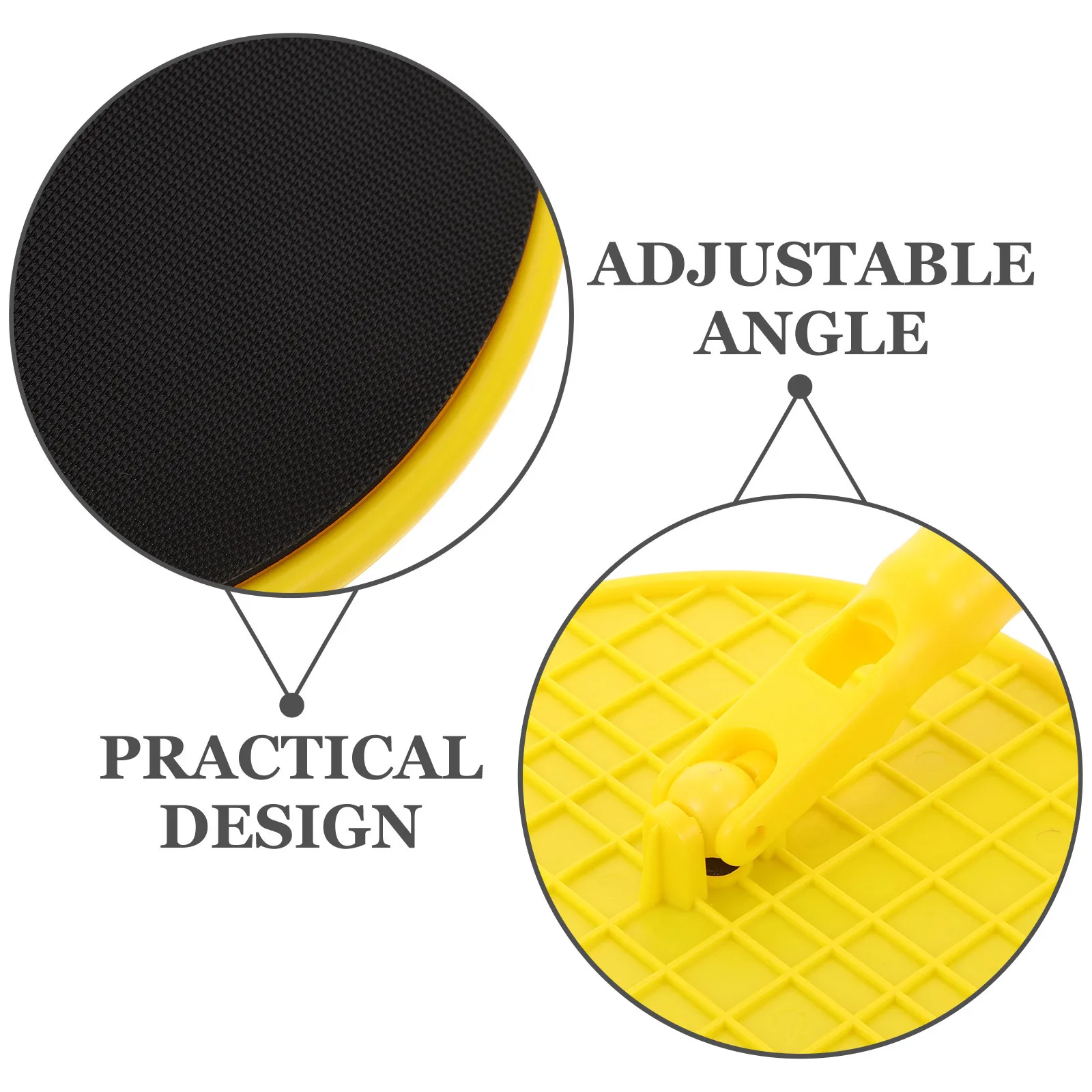 

Durable Wall Sander Sandpaper Holder Hand Sander for Wall Corners Easy Installation Self-Adhesive Design Ergonomic Grip Sanding