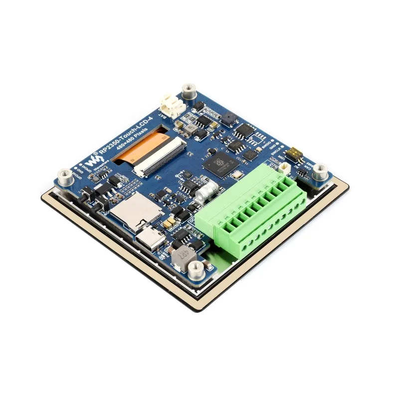 SKU-32700 Waveshare RP2350 4inch Display Development Board, 480×480 IPS Panel