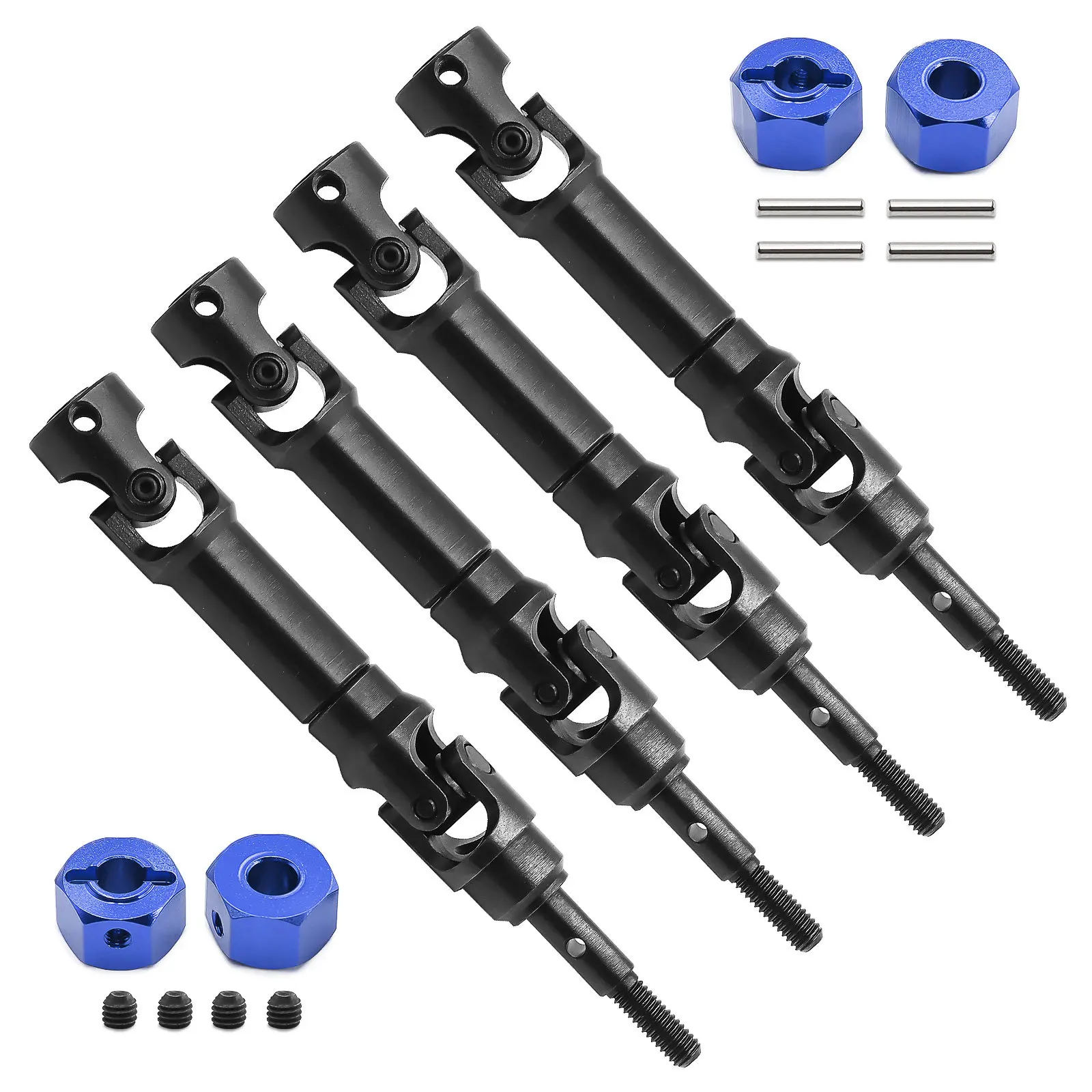 Alberi di trasmissione anteriori e posteriori CVD in acciaio per Traxxas Mini Maxx