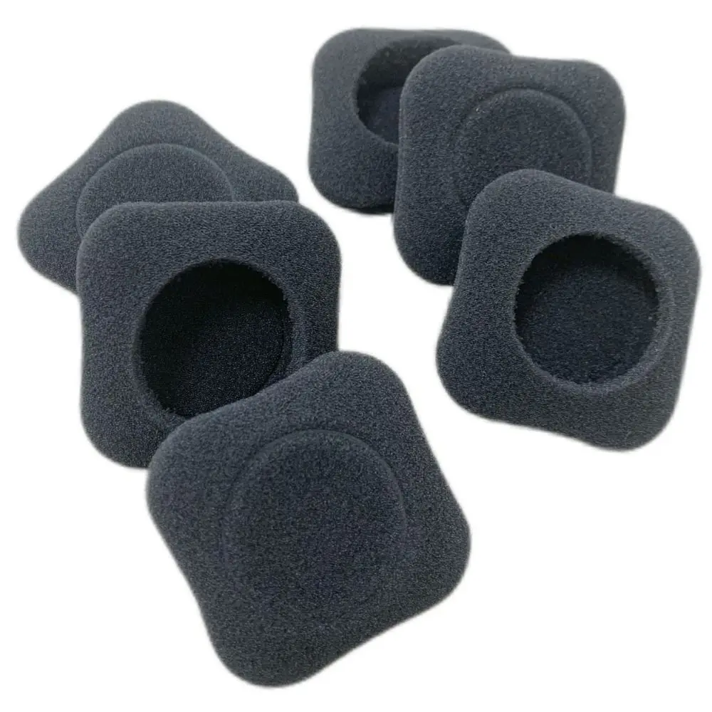 2Pcs 소프트 교체 용 이어 패드 폼 스폰지 헤드폰 쿠션 Logitech H150 H130 H250 H151 용 통기성 편안한 이어 커버