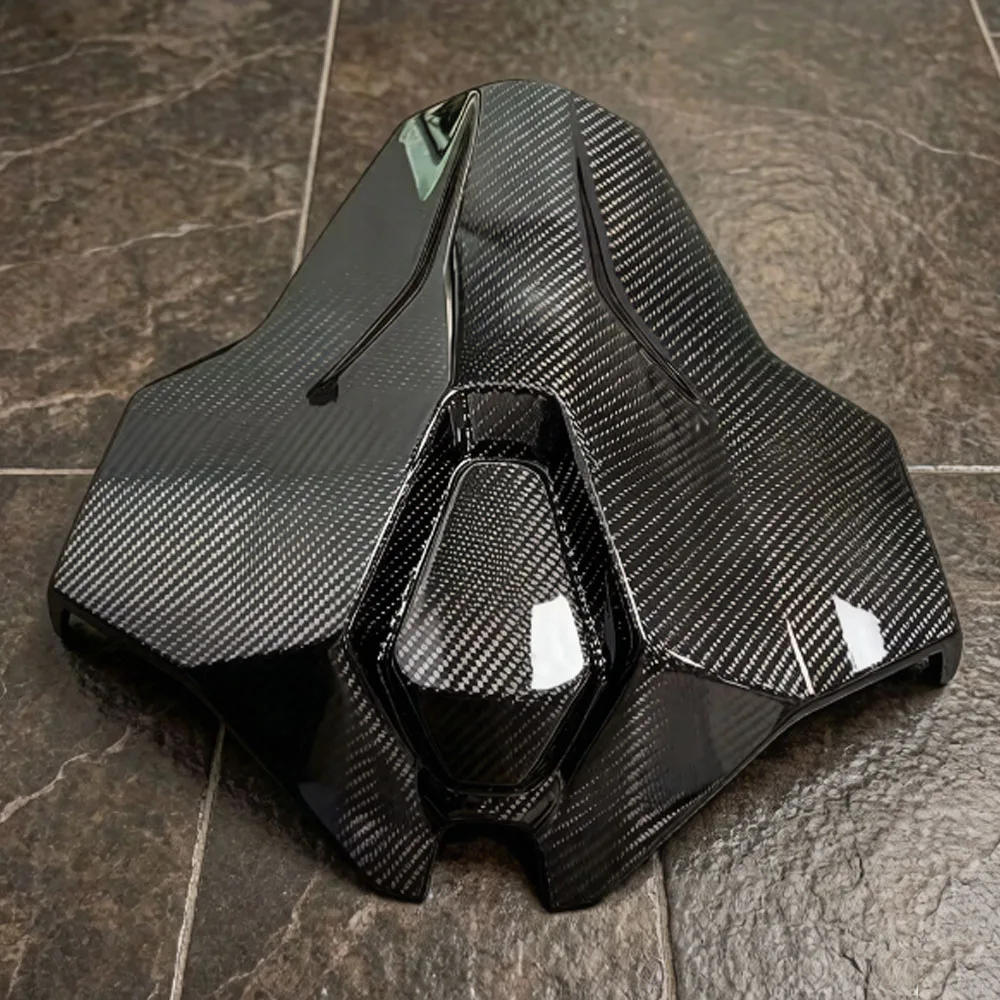 

Motorcycle 3K Dry Carbon Fiber Rear Passenger Cowl Seat Back Cover Fairing Part For BMW S1000RR S1000 RR m1000rr 2023 2024 2025