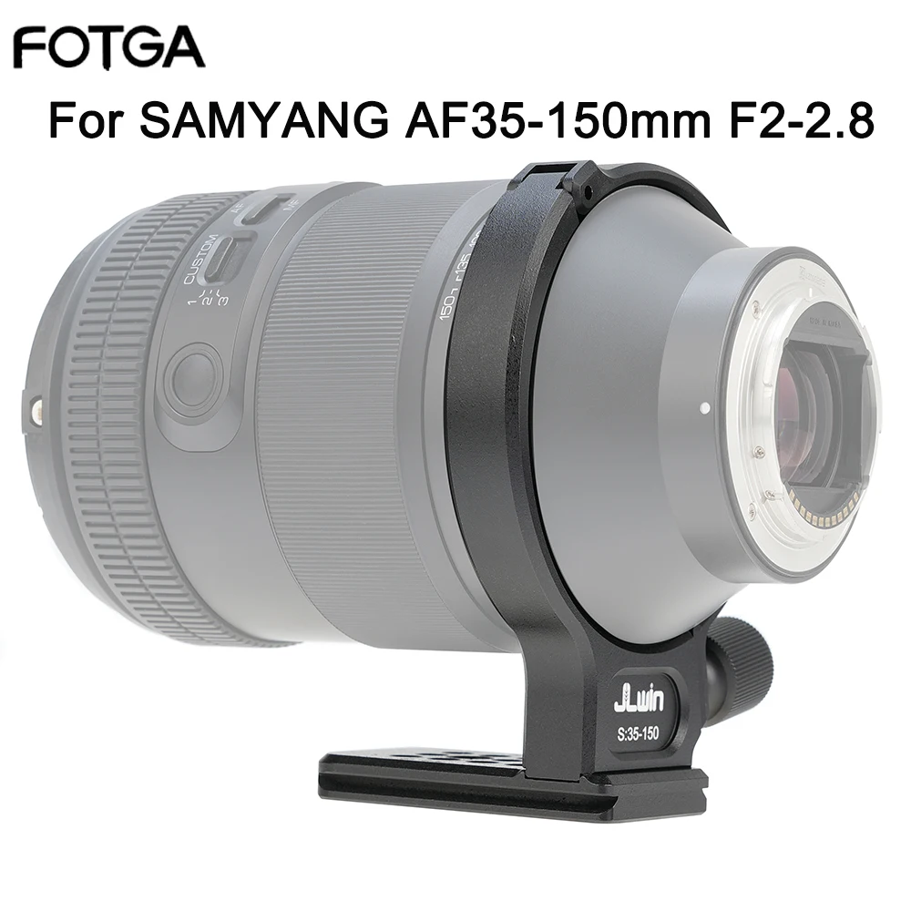 FOTGA Lens Tripod Mount Ring For SAMYANG AF35-150mm F2-2.8 Camera Lens Tripod Ring Adapter Quick Release Tripod Collar Photograp