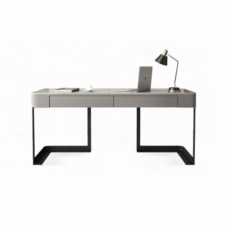 Minimalista Tidy Desk Table Drawer Storage Computer Bedroom Desk Table