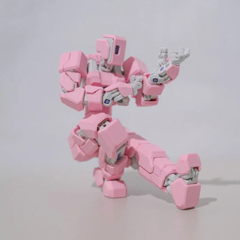 Nova Boneca Articulada Ultra-Móvel com Múltiplas Juntas, Impressa em 3D, Corpo Inteiro Mecânico, Figura de Robô, Decoração de Mesa