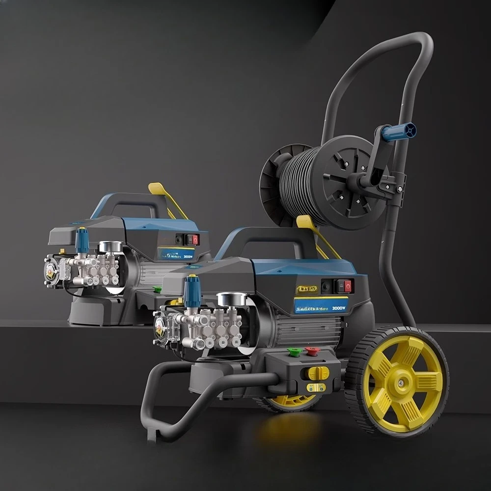 

Car washing machine household water pump cleaning machine portable water gun grab high power high pressure brush