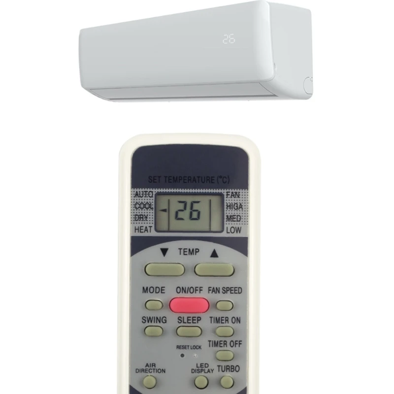 R51M/E Remote Control for Air Conditioners Universal Air Conditioning  Remote Enjoy Effortless Temperature Control