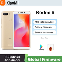 Xiaomi Redmi 6 Smartphone Global firmware 5.45\