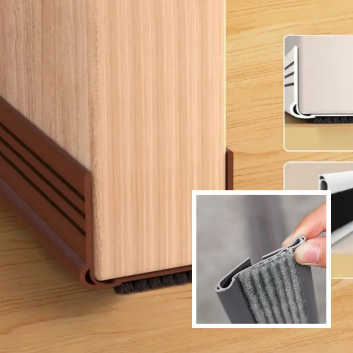 

1 шт. 93 см самоклеящаяся уплотнительная водонепроницаемая уплотнительная лента для нижней части двери, звукоизоляционная уплотнительная лента для дверей