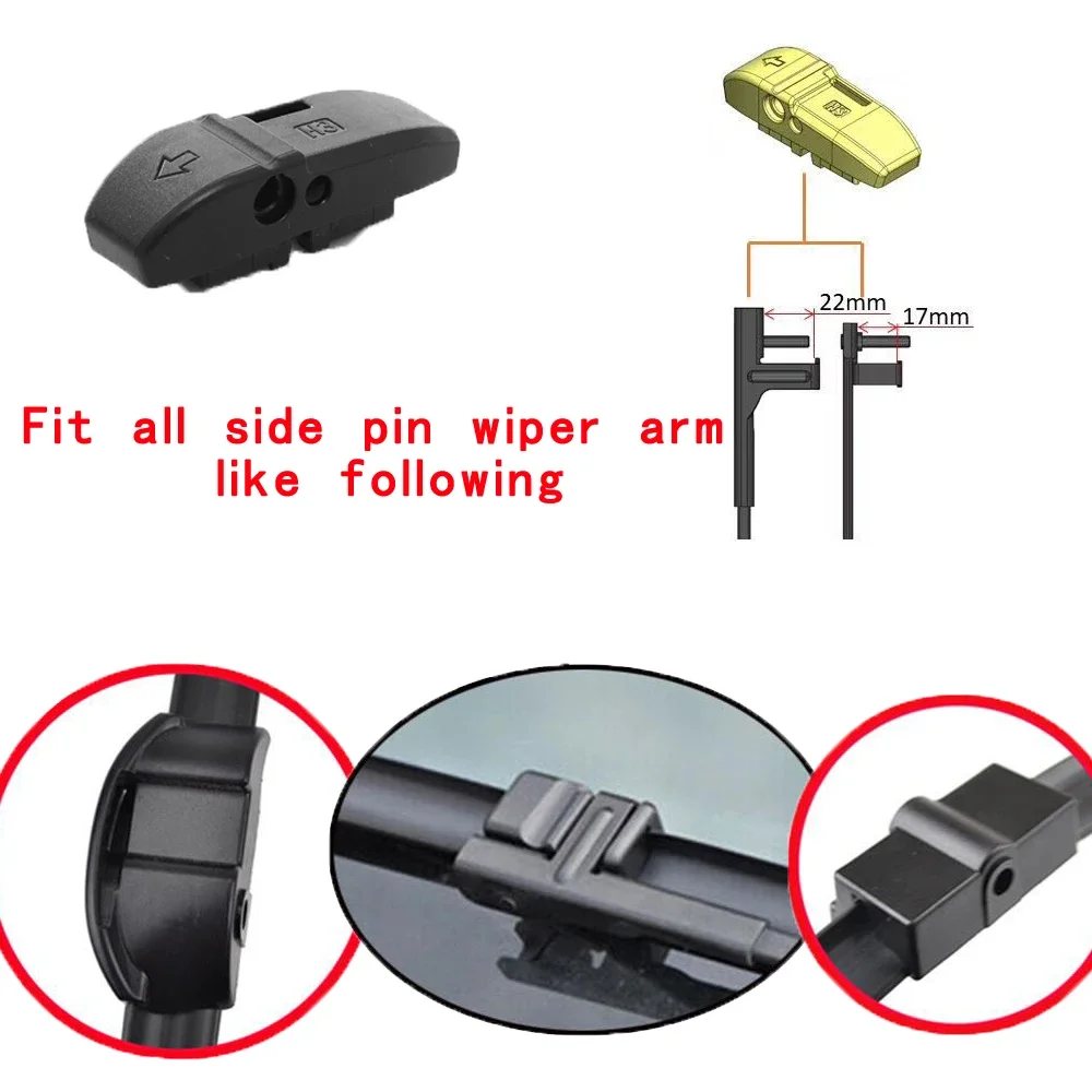 

For Alfa Romeo 159 SW Sportwagon 2005 - 2012 Model Car Parts Front Window Winter Double Rubber Windshield Wiper Blade automobile