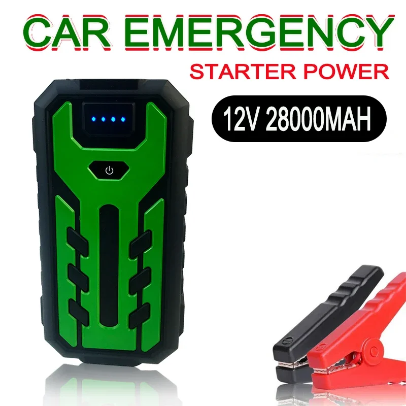 

12v 28000mAh Emergency Power Supply Charging Bank for Car Starter Portable Car Emergency Battery Starter Boost Starting Device