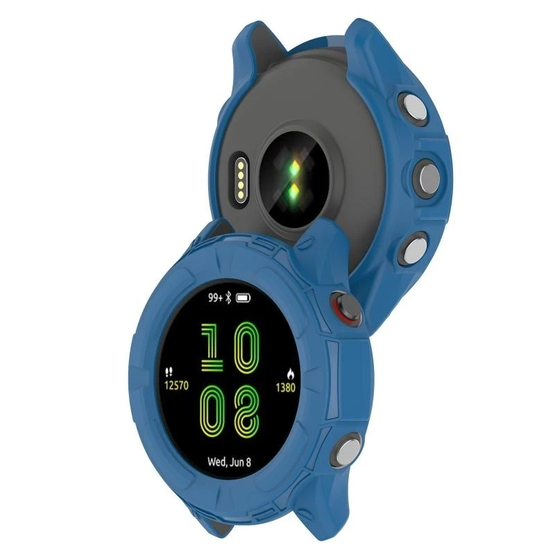 

For Forerunner955 Shockproof Watch for Case Anti-scratch Cover Washable Bumper f