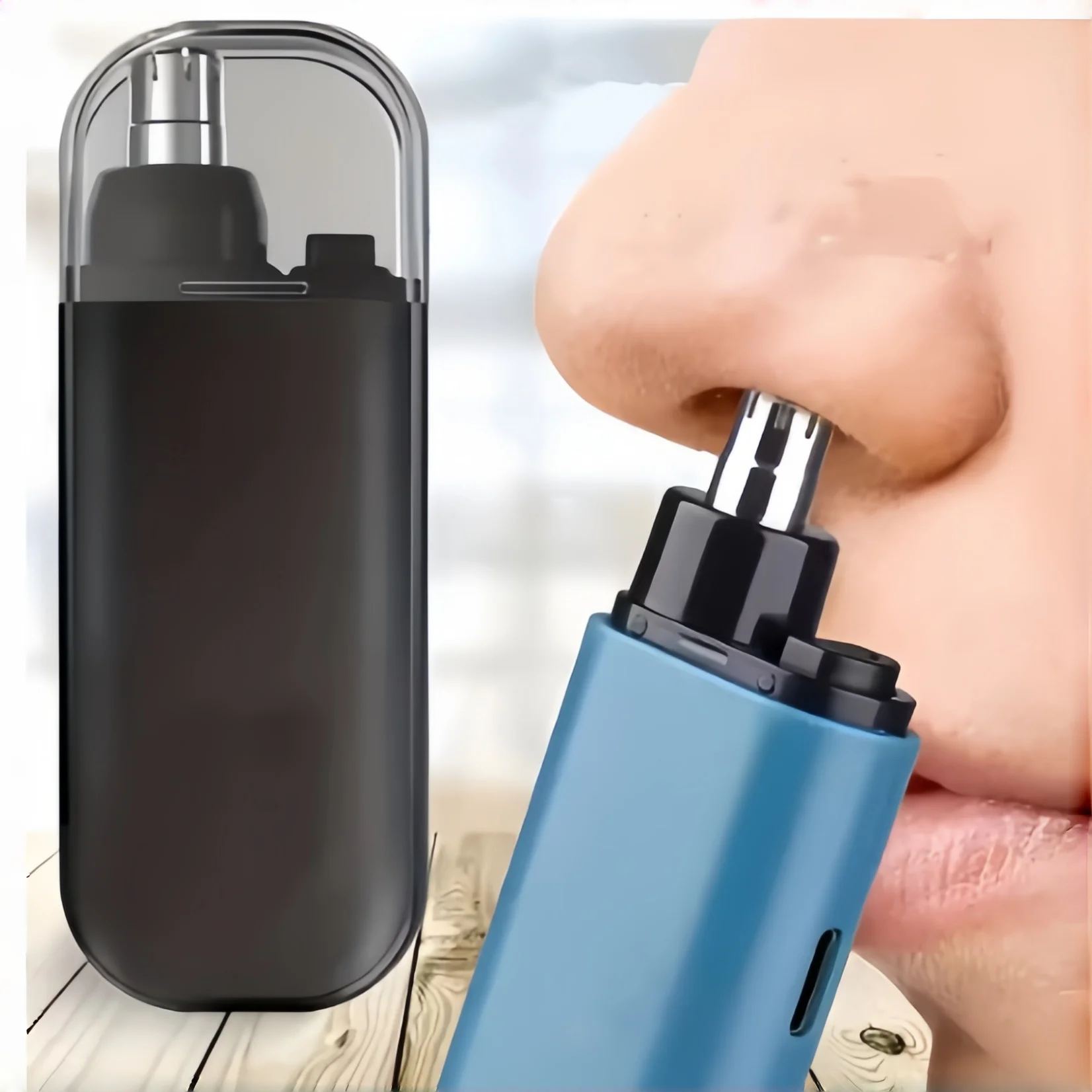 Nose Hair Trimmer Rechargeable Electric Nose Hair Remover Men Eyebrow Hair Shaving Razor Mini Pocket Portable Nose Hair Clipper