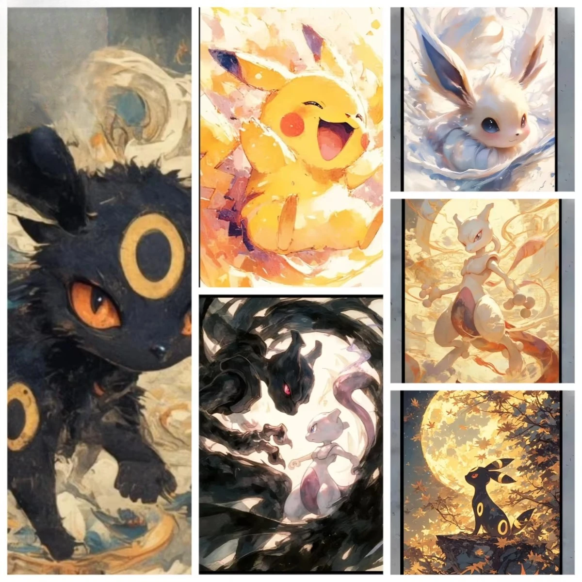 

Картина маслом по номерам, милый мультфильм Пикачу, украшение для дома, спальня, декор для гостиной, подарок, забавные подарки другу, рамки