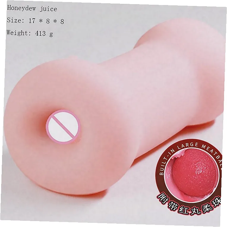 Full Size Solid Doll Masturbation Cup Realistic Vagina Anus Channels Adult Sex Toys For Men view 6