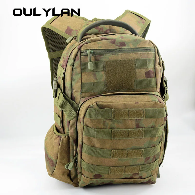 Molle System Mountaineering Bag Multifunctional Assault Action Backpack Commuter Tactical Backpack Camouflage Gear Bag