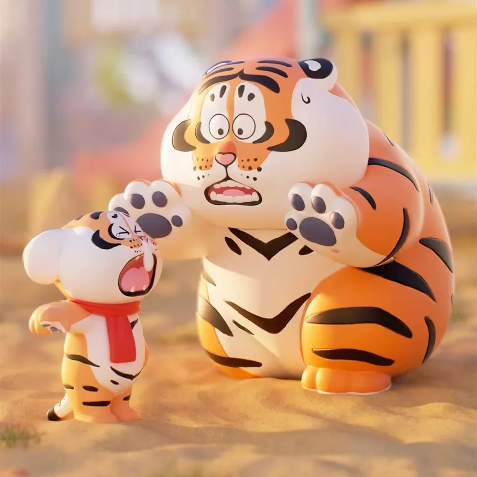 Anime Blind Box Figure - I Am Not Fat Tiger Panghu Father Son Series 1 Trendy Kawaii Model Toy Collectible for Birthday Gifts image 3