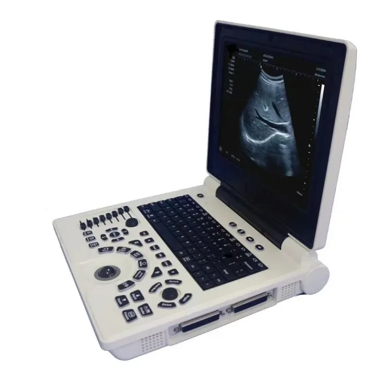 XF P20 Ultrasound Scanner Veterinary Machine Laptop 12 Inch Portable Black White Probe for Horse Cow Dog Portuguese Language