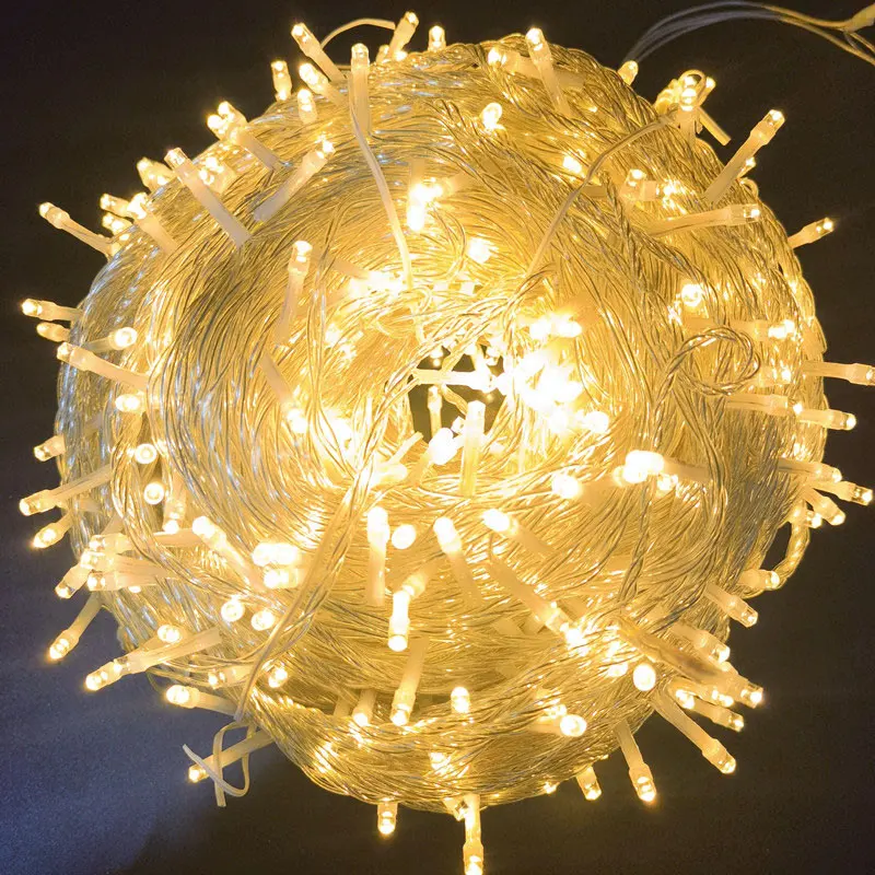 

220V EU Plug LED String Lights Indoor Outdoor Decor Wedding Party Christmas Tree Home Garden Patio Street Decoration