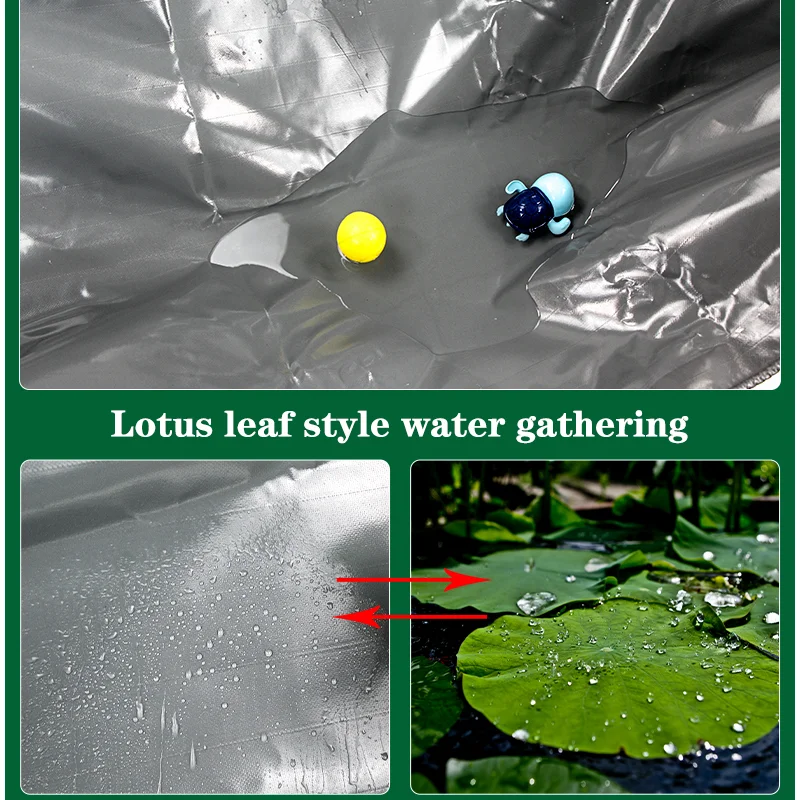 0.65mm Heavy Duty Tarpaulin Truck Waterproof Tarp Cover Car Shed Rainproof Cloth Terrace Umbrella Awning Canopy Tent Canvas view 3