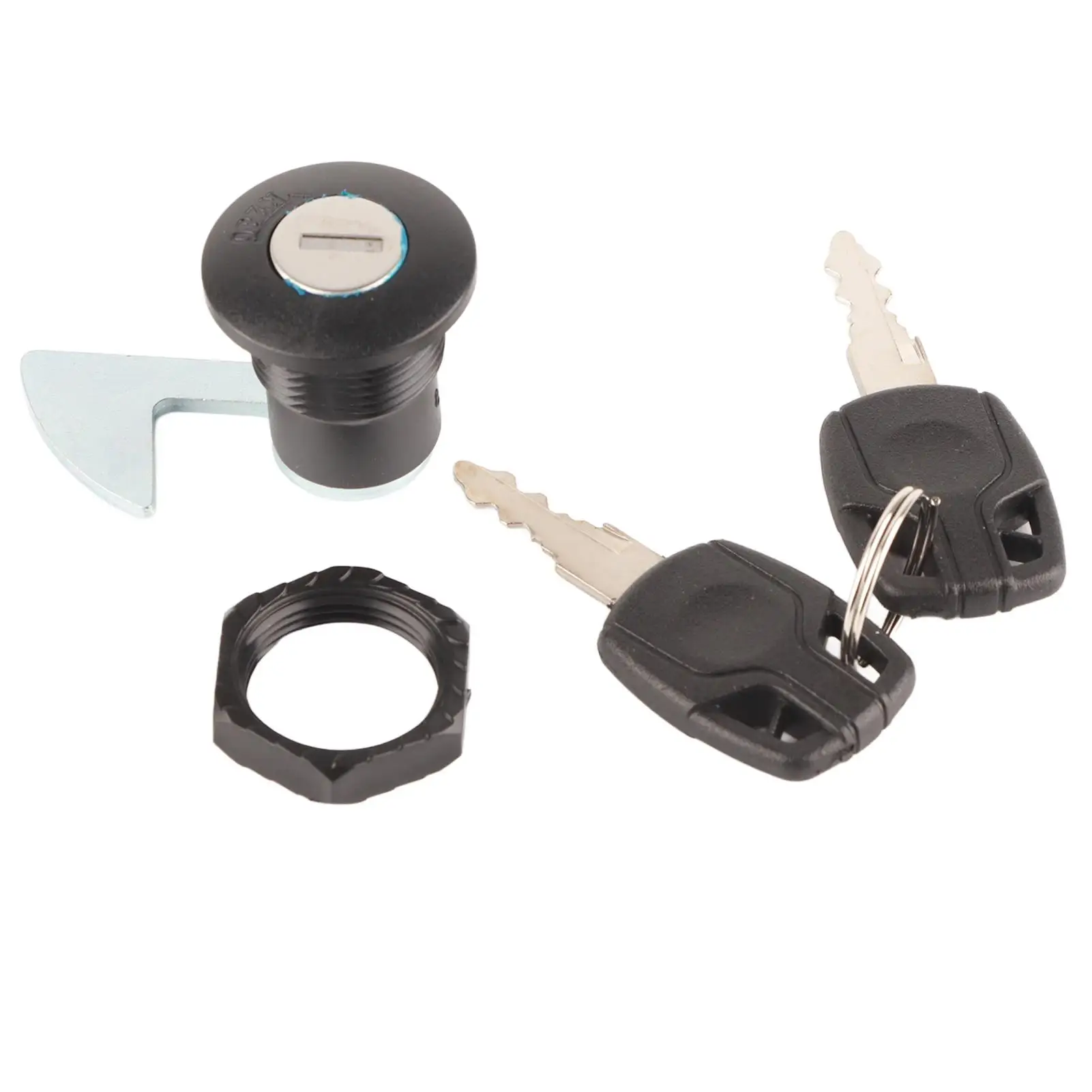 

Scooter Fitting Tail Lock Aluminum Plastic Universal for electric Motorcycles Storage TrunkB Short Hook