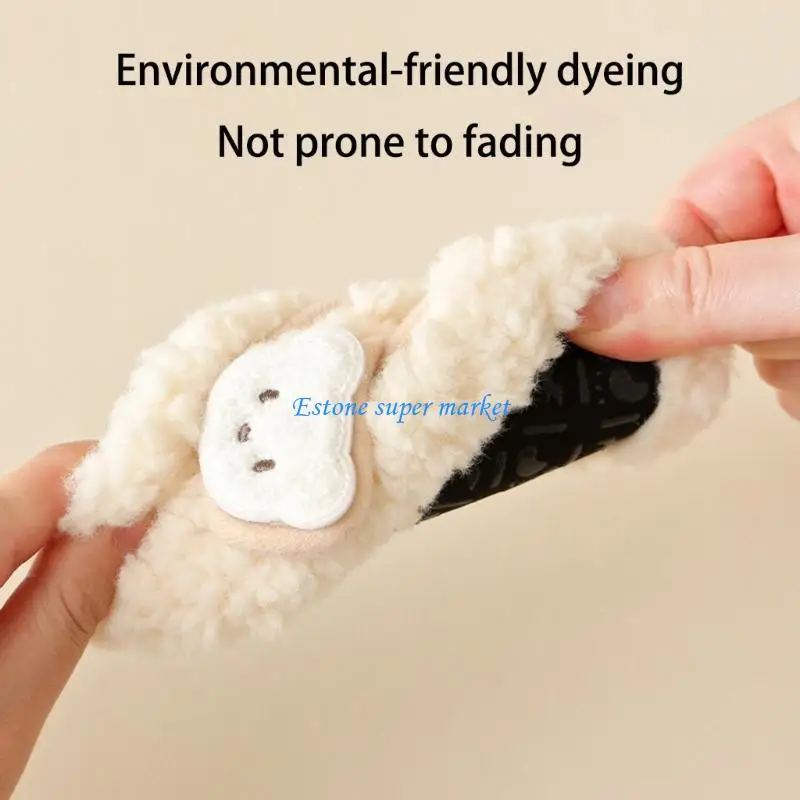 090B Cartoon Animal Pattern Shoes Thermal Baby Shoes Soft Soles First Walking Shoes for Baby Infant Prewalker Shoes Footwear