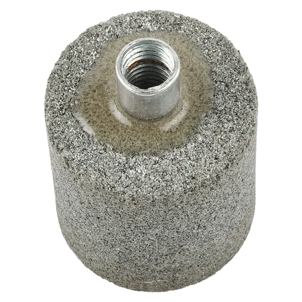 Utensile testa di molatura filettatura testa della mola smusso in carburo di silicio punte per svasatore per smerigliatrice angolare tipo 100 grigio M10